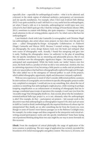 Congenial Example The Anthropologist As Curator Roger Sansi | PDF