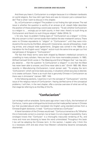 Confucianism In China An Introduction Tony Swain | PDF
