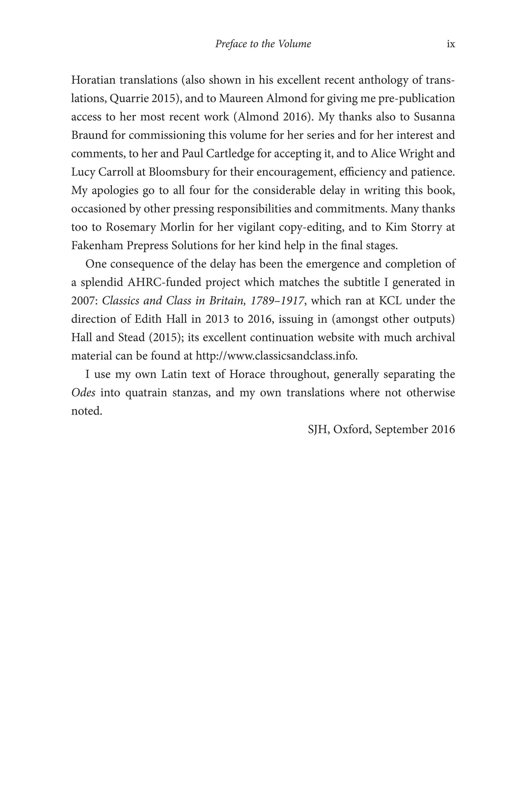 Victorian Horace Classics And Class Stephen Harrison | PDF