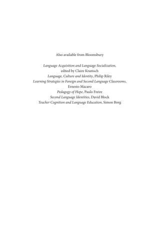 Language And Identity Discourse In The World David Evans | PDF