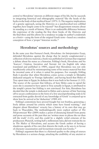 A Guide To Reading Herodotus Histories Sean Sheehan | PDF