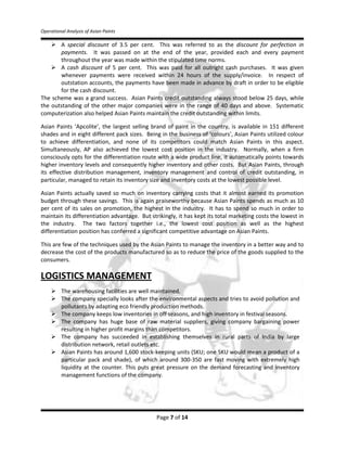 The Asset - one of Asia's leading financial magazine ranked Asian Paints amongst the leading Indian companies in Corporate Governance in 2002 and 2005. 