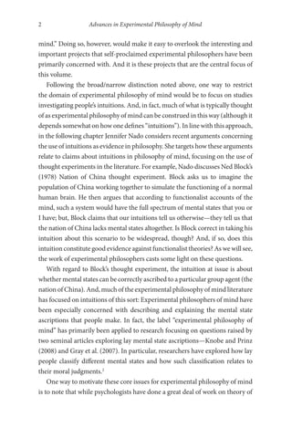 Advances In Experimental Philosophy Of Mind Justin Sytsma Editor | PDF