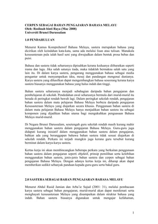 2511556 bahan-sastera-dalam-pengajaran-bm | PDF