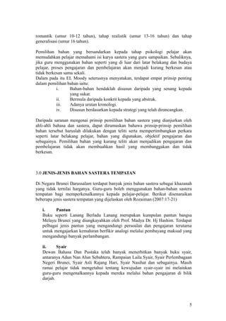2511556 bahan-sastera-dalam-pengajaran-bm | PDF