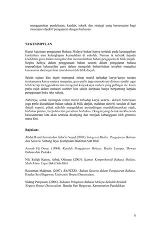 2511556 bahan-sastera-dalam-pengajaran-bm | PDF