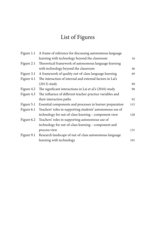 Autonomous Language Learning With Technology Beyond The Classroom Chun ...