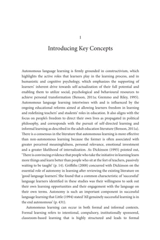 Autonomous Language Learning With Technology Beyond The Classroom Chun ...