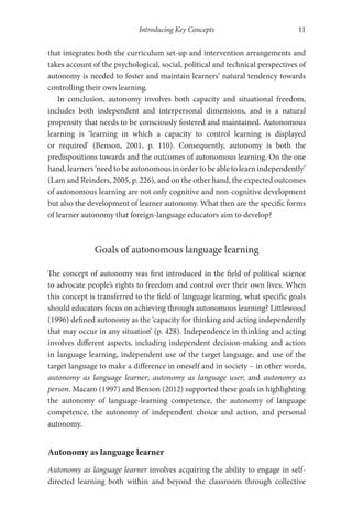 Autonomous Language Learning With Technology Beyond The Classroom Chun ...