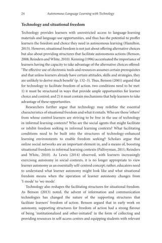 Autonomous Language Learning With Technology Beyond The Classroom Chun ...