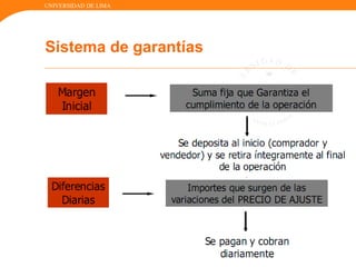 UNIVERSIDAD DE LIMA
Sistema de garantías
 