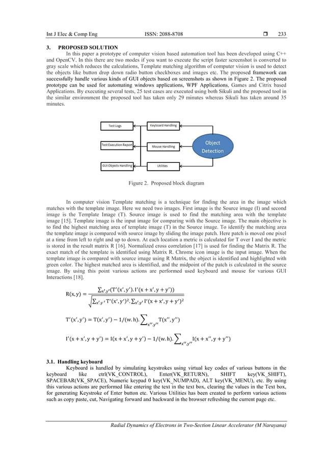 High speed script execution for GUI automation using computer vision | PDF
