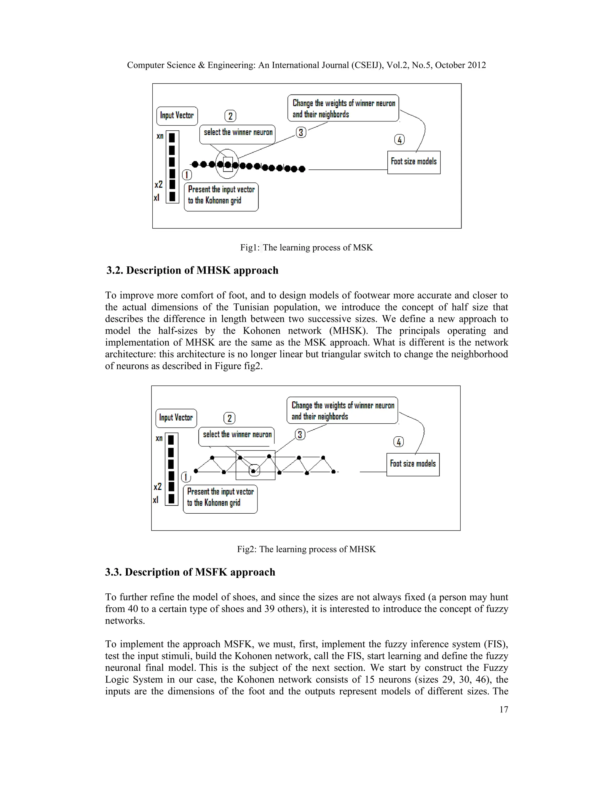 Use of Neuronal Networks and Fuzzy Logic to Modelling the Foot Sizes ...