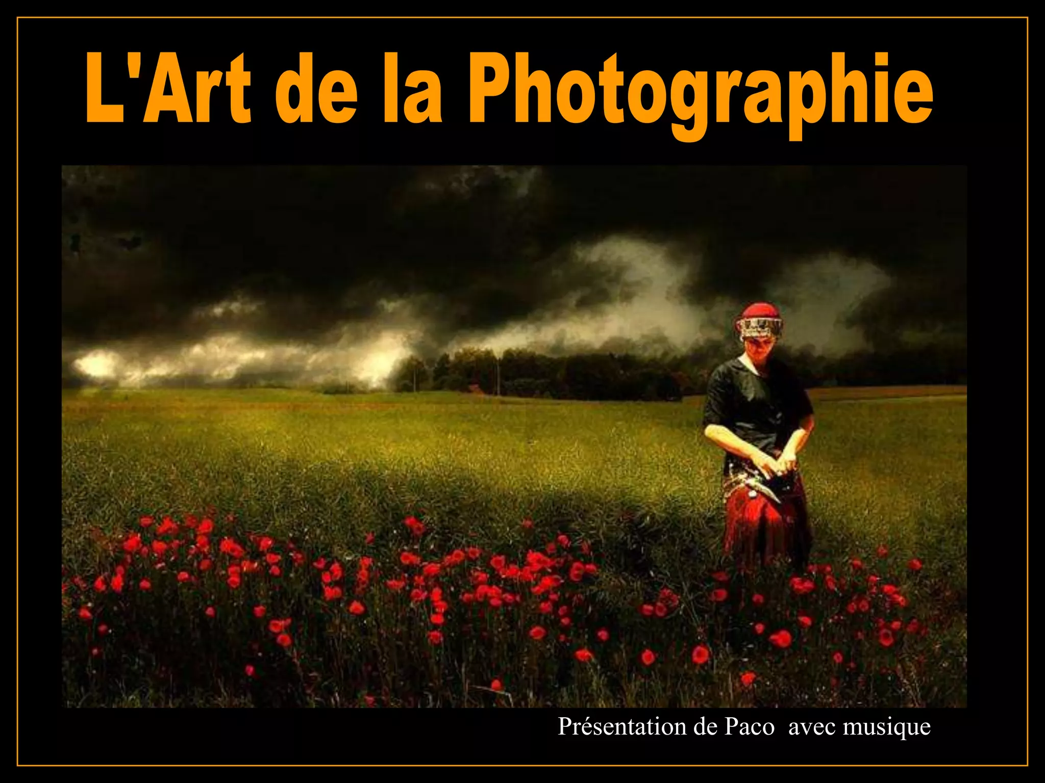 Présentation de Paco avec musique