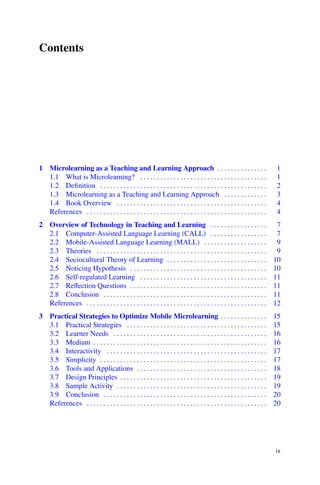 Microlearning Design Book Using Technology To Design Eslefl Microlearning Activities Lucas Kohnke ...