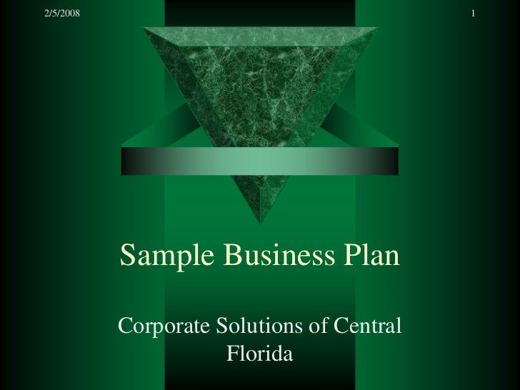 2515988 Sample business plan ppt