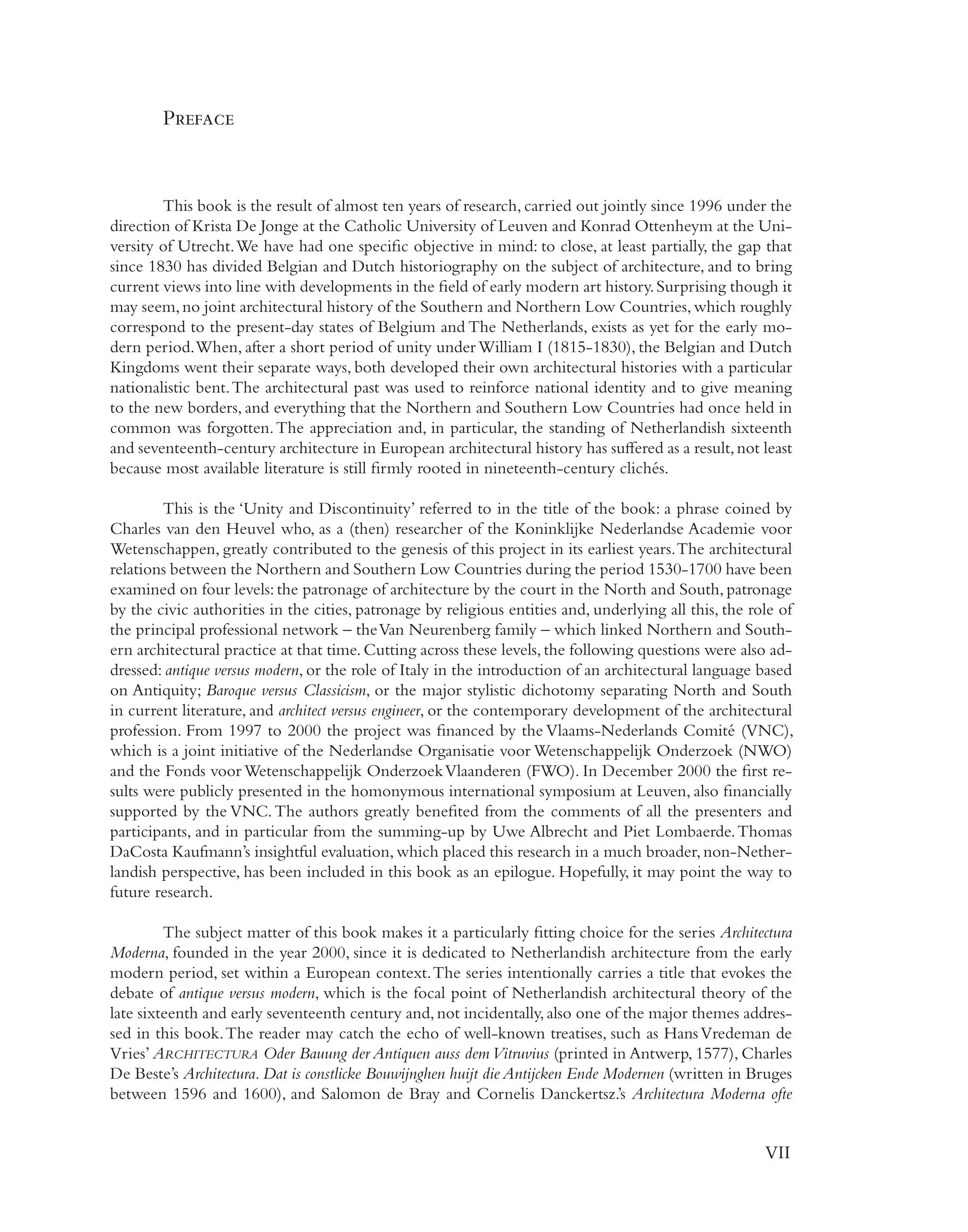Unity And Discontinuity Krista De Jonge Koen Ottenheym | PDF