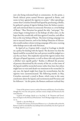 Novation On The Trinity Letters To Cyprian Of Carthage Ethical ...