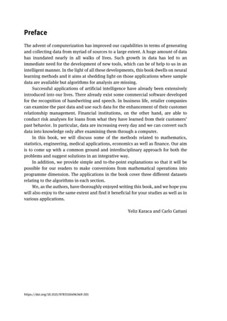 Computational Methods For Data Analysis Yeliz Karaca Carlo Cattani | PDF