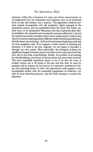 Judith Devlin The Superstitious Mind French Peasants And The Supernatural In The ...