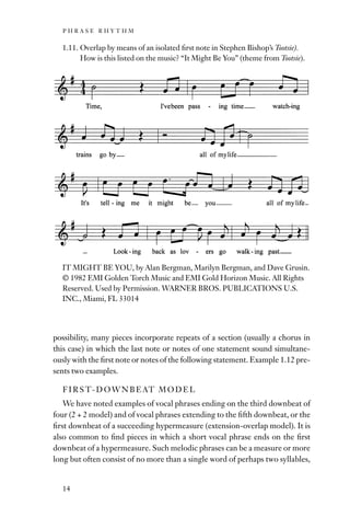 Downbeat Example What To Listen For In Rock A Stylistic Analysis Ken Stephenson | PDF