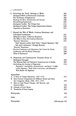 Weapons Of The Weak Everyday Forms Of Peasant Resistance James C Scott ...