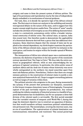 The African Colonial State In Comparative Perspective Crawford Young | PDF