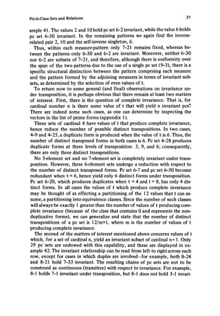 The Structure Of Atonal Music Allen Forte | PDF