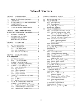 Design Guide 25 Frame Design Using Webtapered Members Aisc | PDF