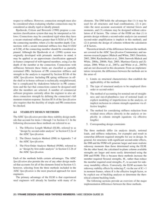 Design Guide 25 Frame Design Using Webtapered Members Aisc | PDF