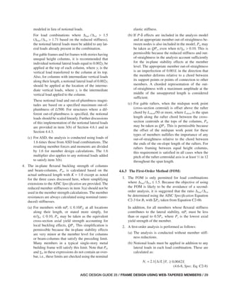 Design Guide 25 Frame Design Using Webtapered Members Aisc | PDF