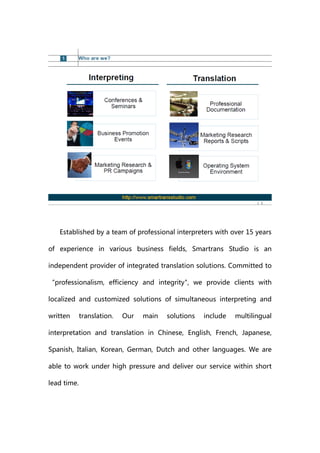 Profile Of Smartrans Studio