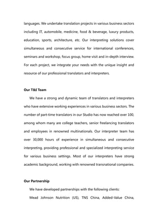 Profile Of Smartrans Studio