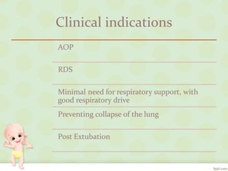 Clinical indications
 