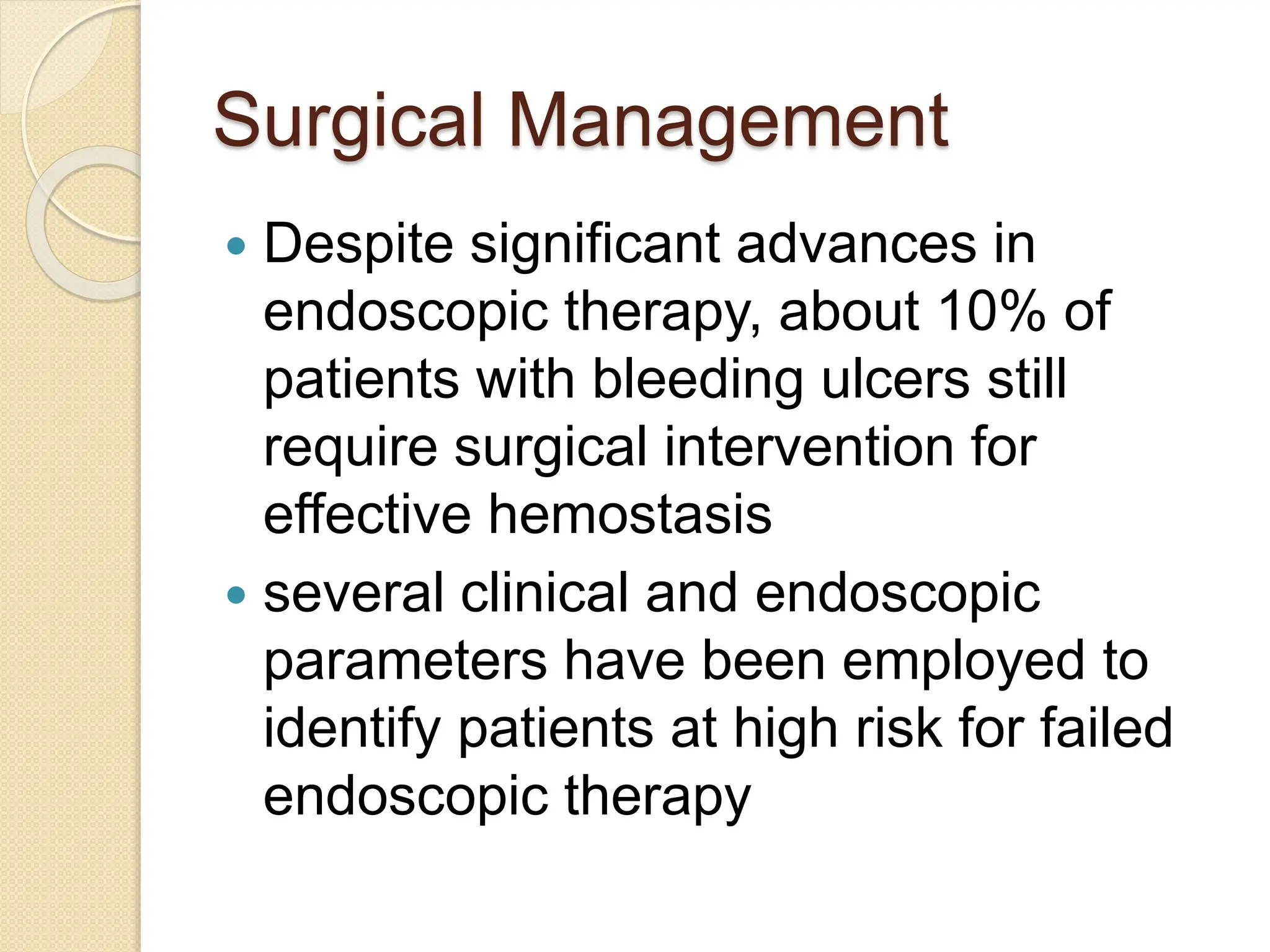 Acute upper gi bleeding approch and managment ppt