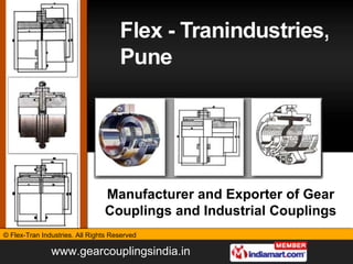 Manufacturer and Exporter of Gear Couplings and Industrial Couplings 