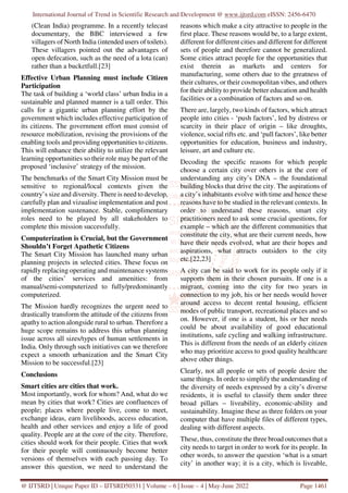 Development of Urban Planning in India | PDF