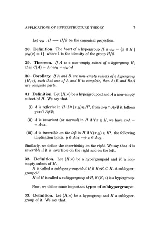 Applications Of Hyperstructure Theory P Corsini V Leoreanu | PDF