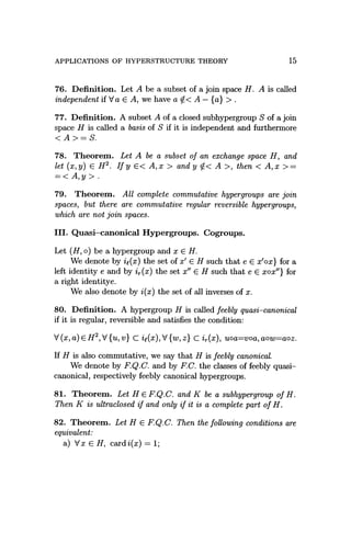 Applications Of Hyperstructure Theory P Corsini V Leoreanu | PDF