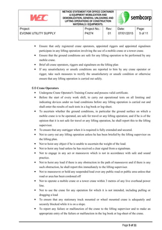 252113184 method-statement-for-office-container-and-equipment ...