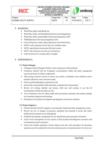 252113184 method-statement-for-office-container-and-equipment ...