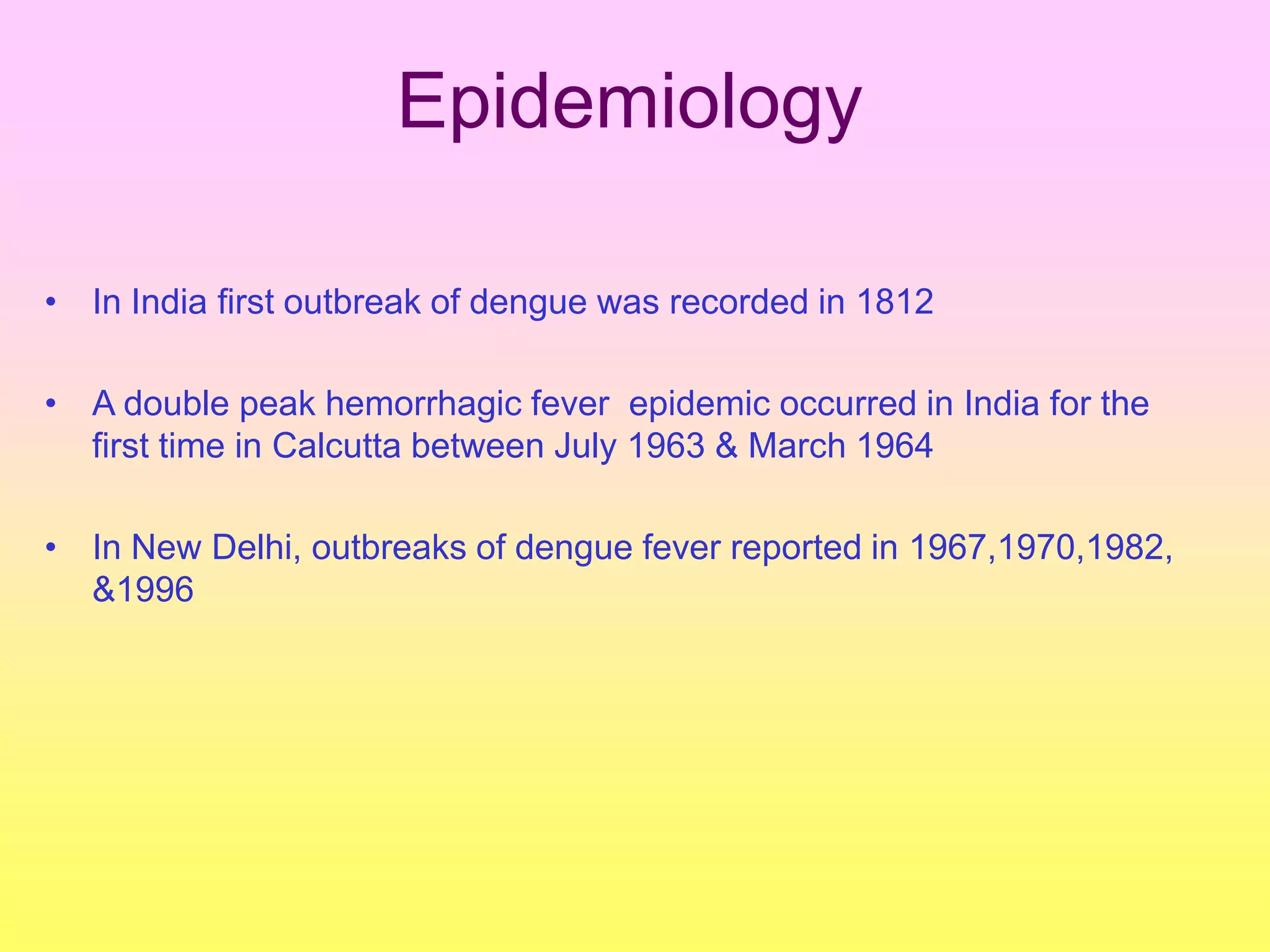 Dengue Hemorrhagic Fever Ppt