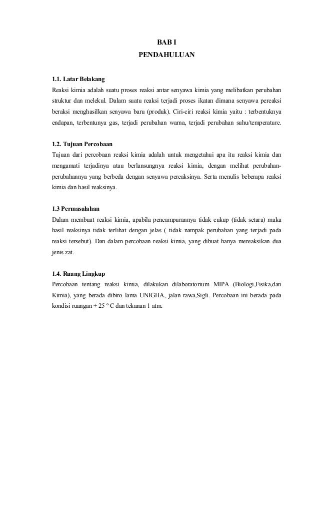 252354655 Makalah Persamaan Reaksi