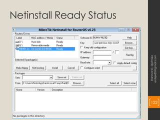 Netinstall Ready Status
Rahmat
D.
Djatmiko
erdeje85@gmail.com
122
 