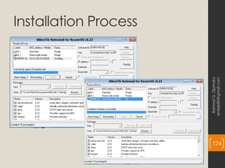 Installation Process
Rahmat
D.
Djatmiko
erdeje85@gmail.com
124
 