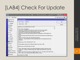 [LAB4] Check For Update
Rahmat
D.
Djatmiko
erdeje85@gmail.com
91
 