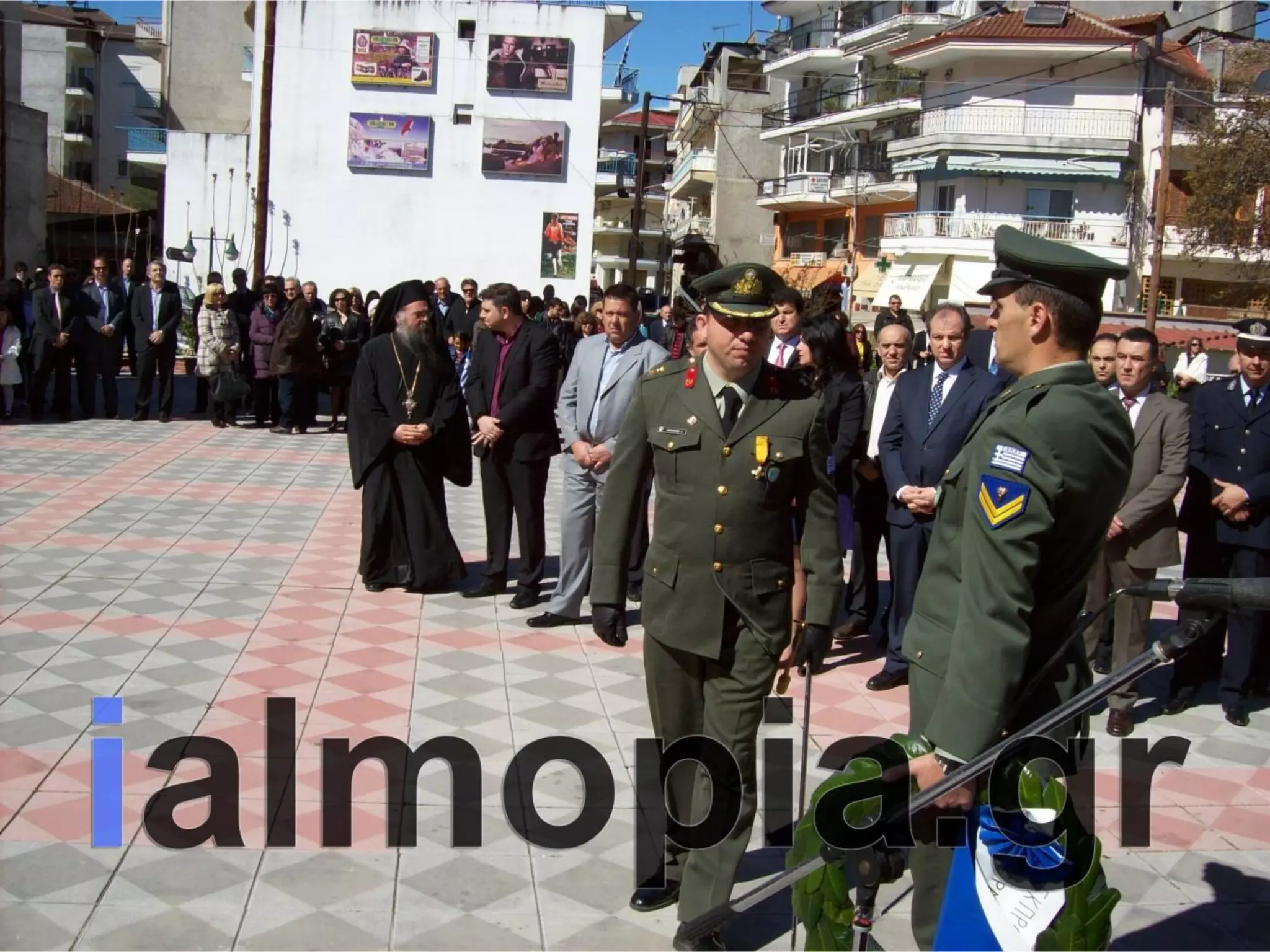 Κατάθεση στεφάνων 25ης Μαρτίου Αριδαια 25-3-14