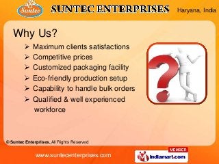 Industrial Springs by Suntec Enterprises Faridabad