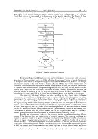 Adaptive neuro-fuzzy controller trained by genetic-particle swarm for ...