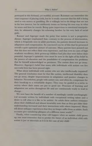 Autism Explaining The Enigma 2nd Edition Uta Frith | PDF